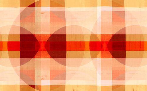 Scandinavische zomer moderne abstractie