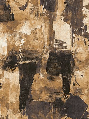 Abstract Brush Strokes no. 8