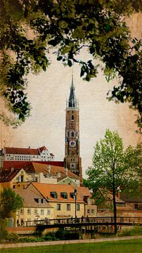 Landshut Martin's Toren van Josef Rast Fotografie
