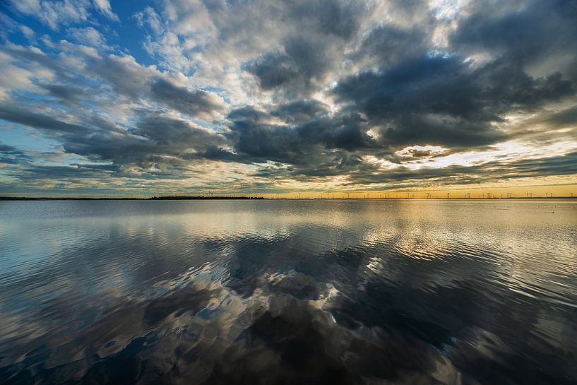 Zonsopgang Eempolder van Mark de Weger