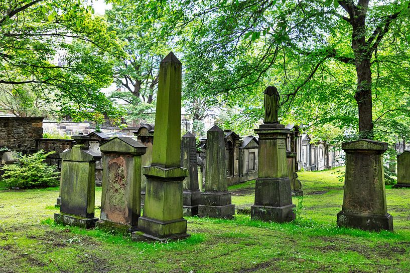 Gräber in Edinburgh von Jürgen Wiesler