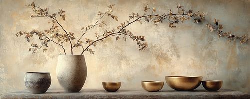 flower vase by Eye catching paintings