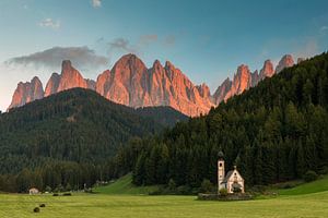 Geisler Gruppe in den Dolomiten