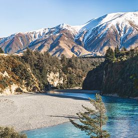 Rakaia Gorge II van Thomas van der Willik
