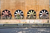 Colorful ventilators