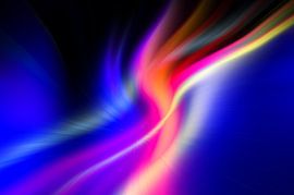 Gekleurde mist van Heinz-Guenter Hamich