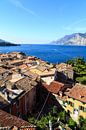 Uitzicht op het Gardameer (italië) by Matthijs de Rooij thumbnail