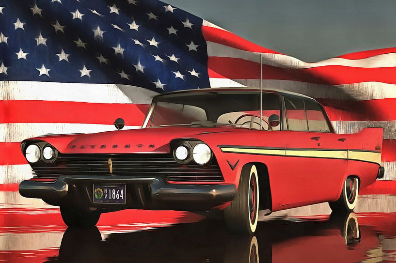 Voiture classique –Old-timer Plymouth par Jan Keteleer