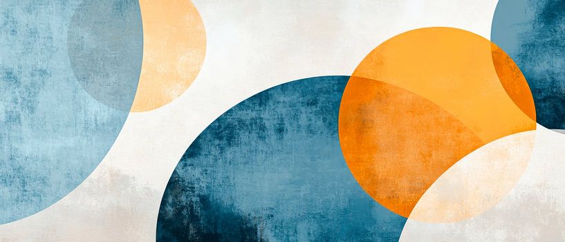 Abstracte kleuren van Poster Art Shop