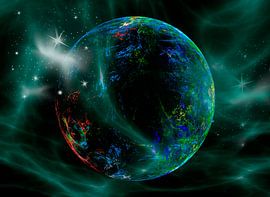 Green Atmosphäre by Roswitha Lorz