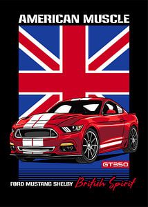 2015 Ford Mustang Shelby GT350 Muscle Car