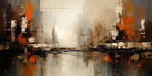 Vloeibare Stadshorizon