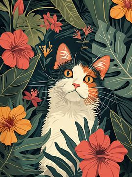 Tropical Cat van Vincent the Cat