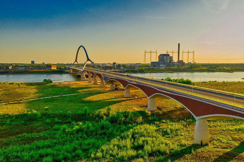 die Kreuzung Stads'brug' Nijmegen von SeruRon Photo's
