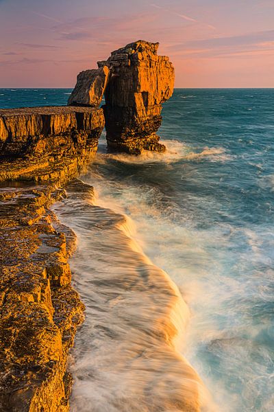 Pulpit Rock, Dorset, Angleterre par Henk Meijer Photography