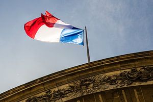 Franse vlag van Melvin Erné