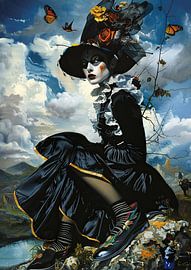 Viktorianisch von Abstraktes Gemälde