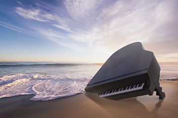 Music in the surf by Arjen Roos