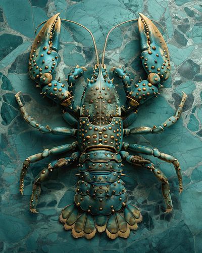 Kreeft smaragd groen