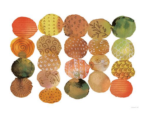 Fall Circle Stories II Horizontal, Danhui Nai