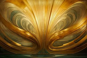 Art Deco Wand