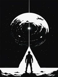 Cosmic Awakening by ink art