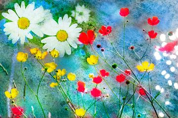 Flower composition by Corinne Welp