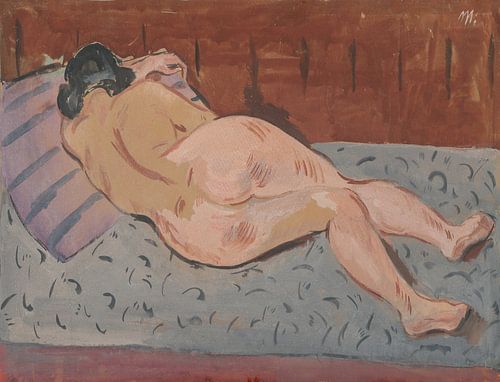 Liggend naakt