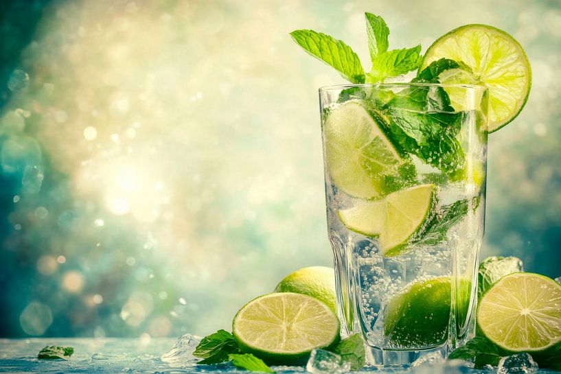 Refreshing drink by Poster Art Shop
