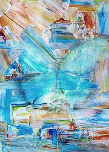 Abstrakter Schmetterling