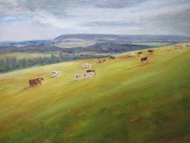 Bohemian Landscape. 50x70cm. by JeannineC