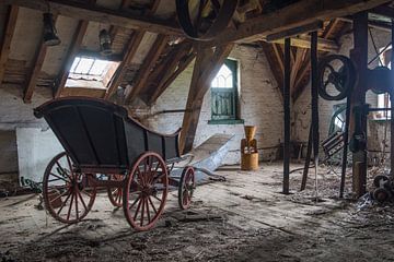 old cart I by Dick Carlier