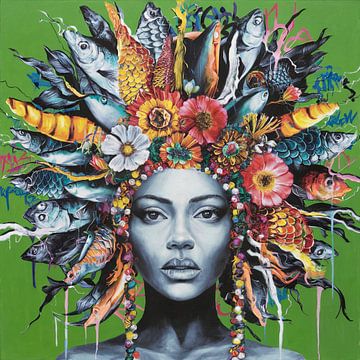 Natur - Schönheit - Portrait - Grün 08