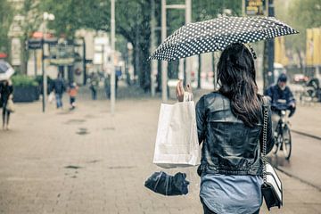 Shopping in the Rain