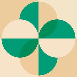 Scandinavian retro abstraction by Mad Dog Art