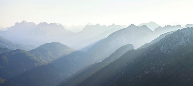 Panorama Dolomiten von Frank Peters