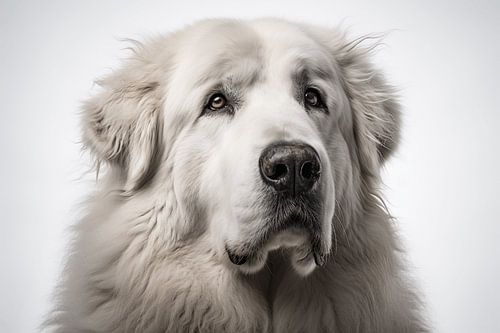 In the Lens of Majesty: Pyrenean Mountain Dog in Pictures