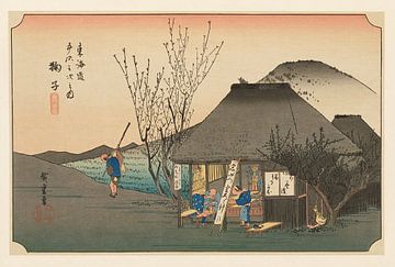 Motief uit "Selected Masterpieces of the Ukiyo-e School" van Peter Balan