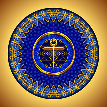 Kristallen Mandala-Dagelijkse Energie-Jezus/Prosonodolicht