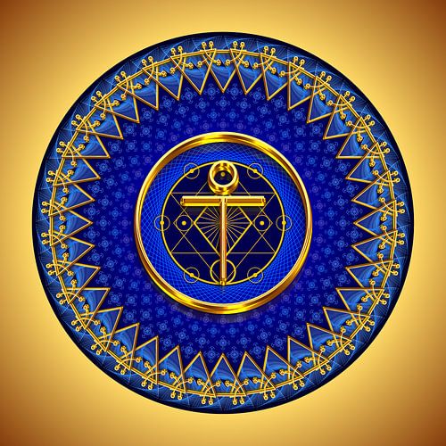 Kristallen Mandala-Dagelijkse Energie-Jezus/Prosonodolicht