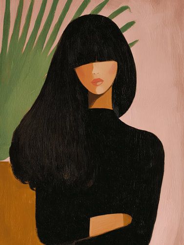 Het meisje met de lange pony