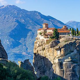 Trinity Monastery in Meteora, Greece by Jessica Lokker