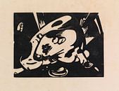 Stier (1912) van Franz Marc van Peter Balan thumbnail