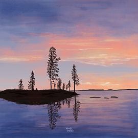 Sommerabende in Skandinavien von Aurealis Creatief