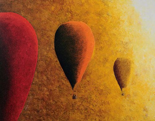 Rood, oranje een geel