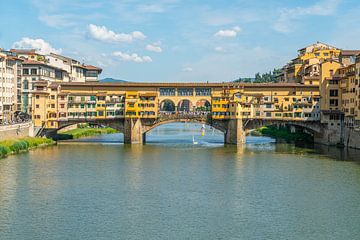 Florenz, Italien der Ponte Vecchio von Ivo de Rooij
