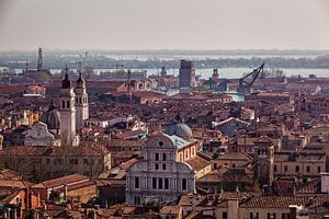Panorama über die Stadt Venedig