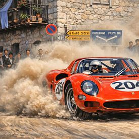 Targa Florio 1965 - Ferrari 275 P2 van DeVerviersBelgium