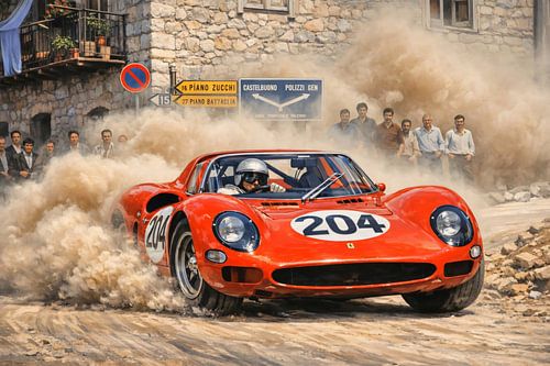 Targa Florio 1965 - Ferrari 275 P2 von DeVerviersBelgium