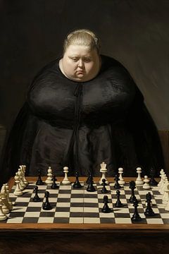 Het Onmogelijke Schaakspel van ARTEO Schilderijen